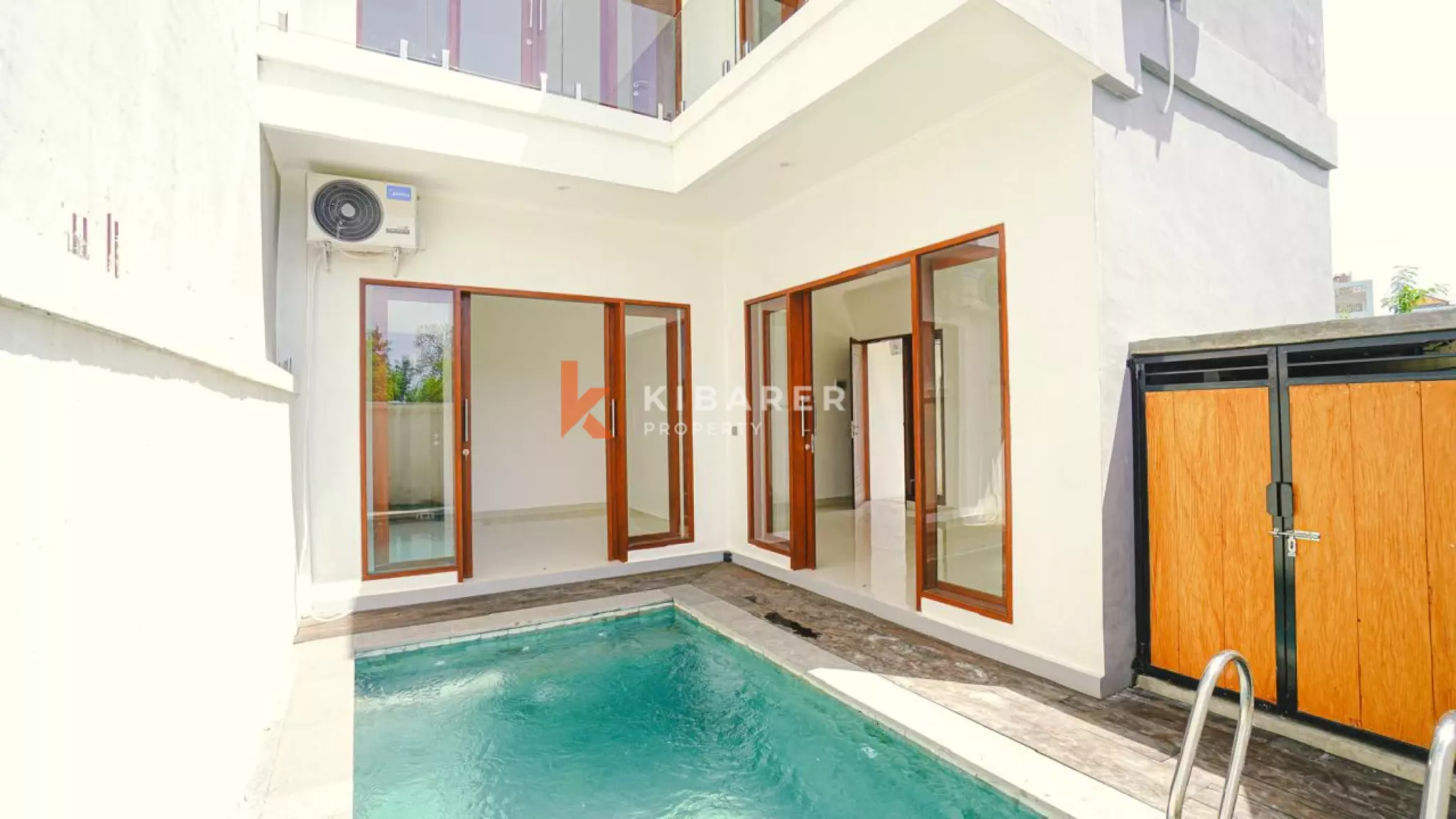 Unfurnished Three-Bedroom Contemporary Villa for Rent in Munggu