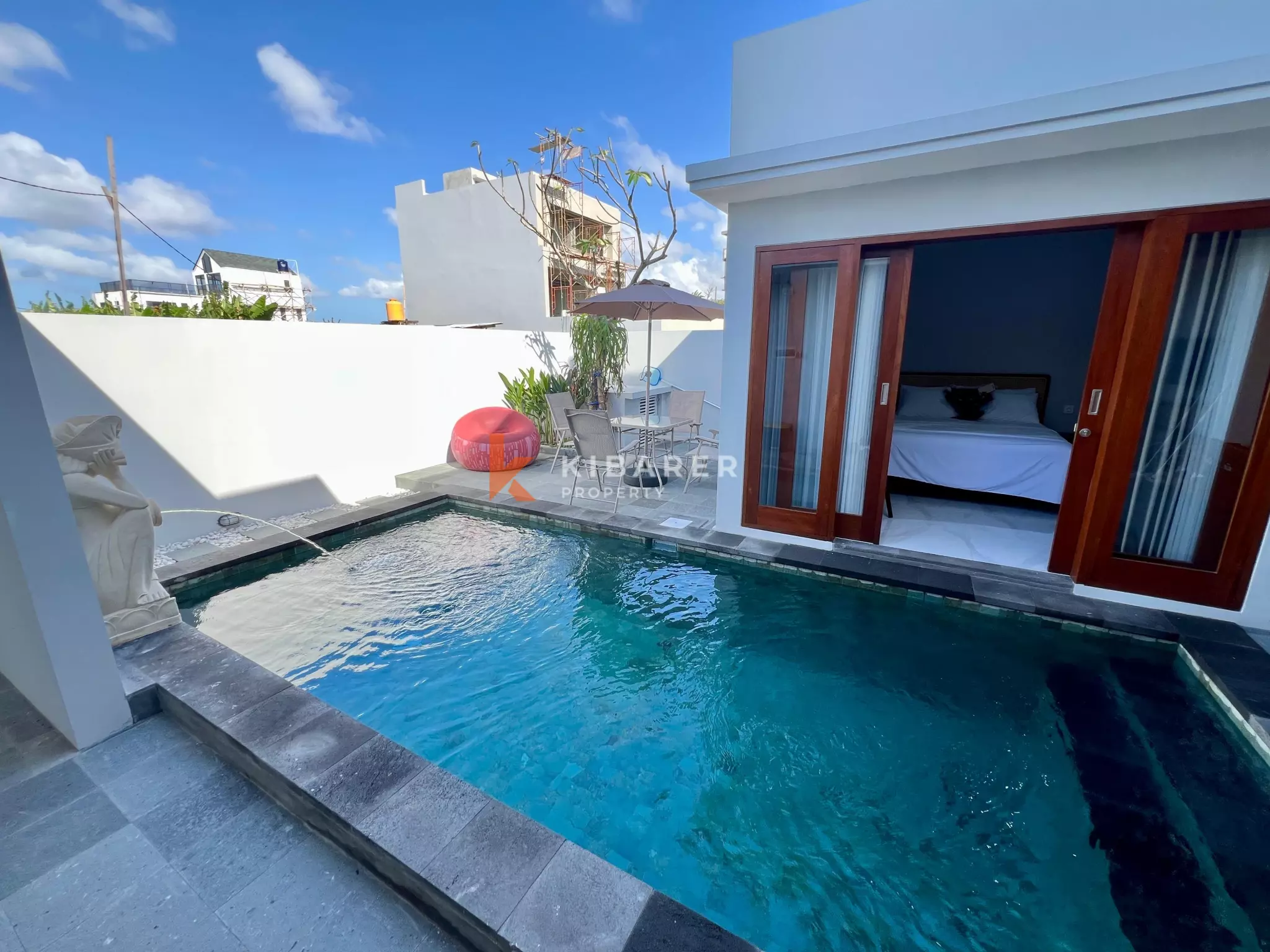 Tropical Three-Bedroom Villa with Open Living Room and Private Pool in Sanur — image 1