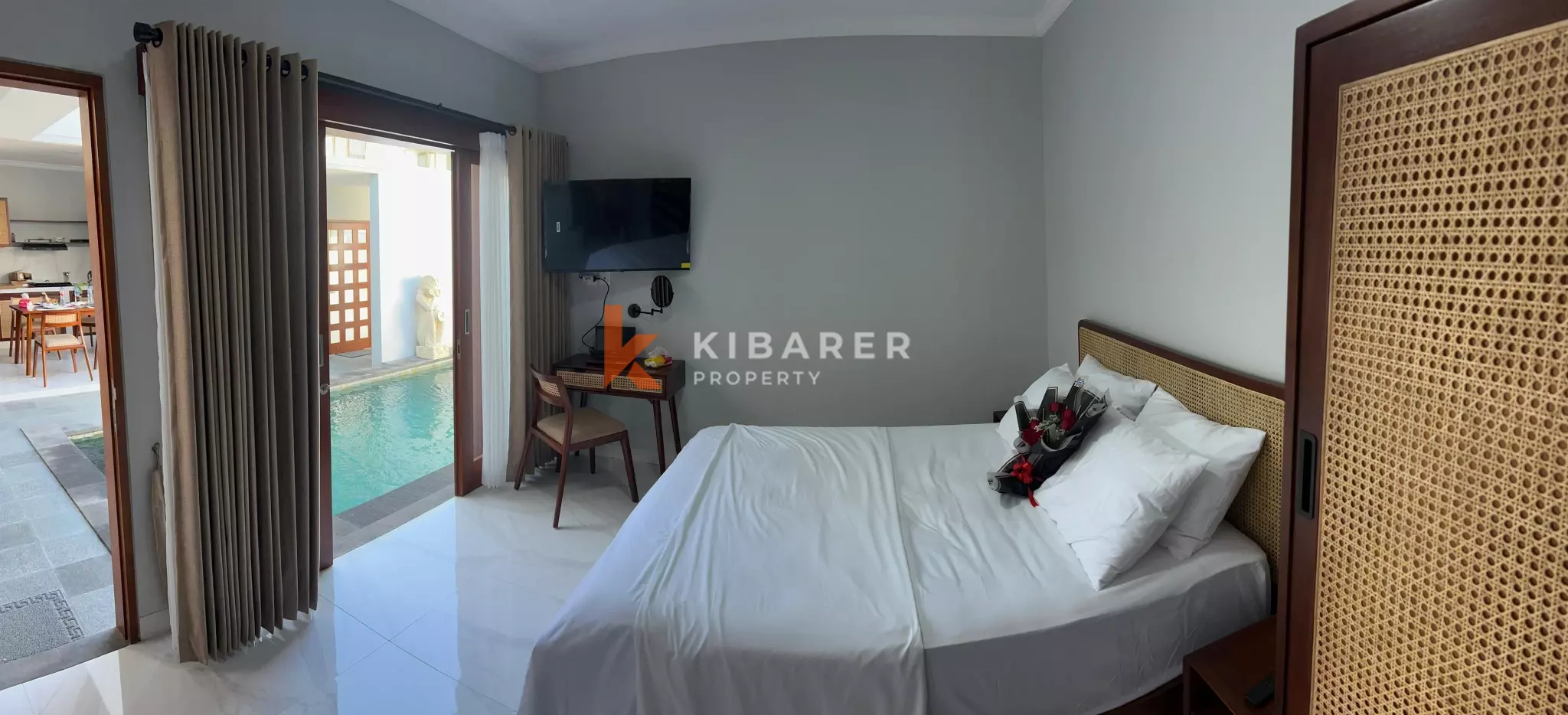 Tropical Three-Bedroom Villa with Open Living Room and Private Pool in Sanur — image 10