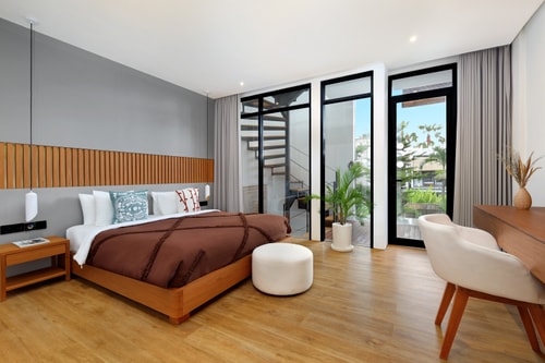3BR: w/ Sunken living and Plunge Pool Rooftop #1 in Canggu, Bali — image 6