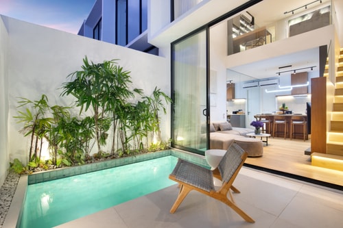 Modern Canggu 2BR Villa w/ Private Pool, Prime Loc in Canggu, Bali — image 1