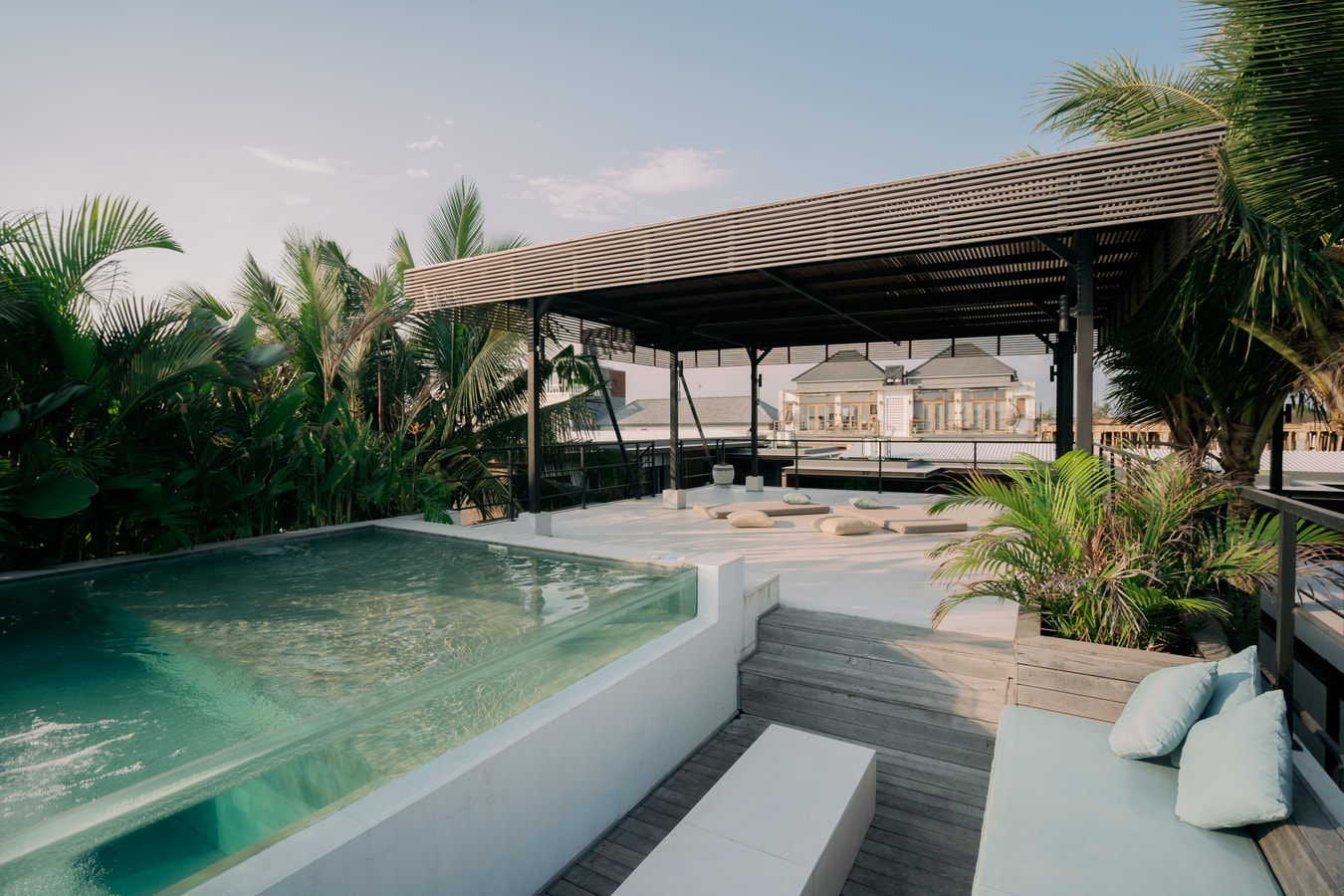 Canggu 2BR Ocean Breeze VIlla w/ Rooftop & Pool in Canggu, Bali