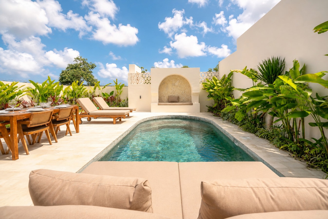 Aintrazy - 3BR Pool and Paddy View Villa, Uluwatu in Pecatu, Bali — image 9