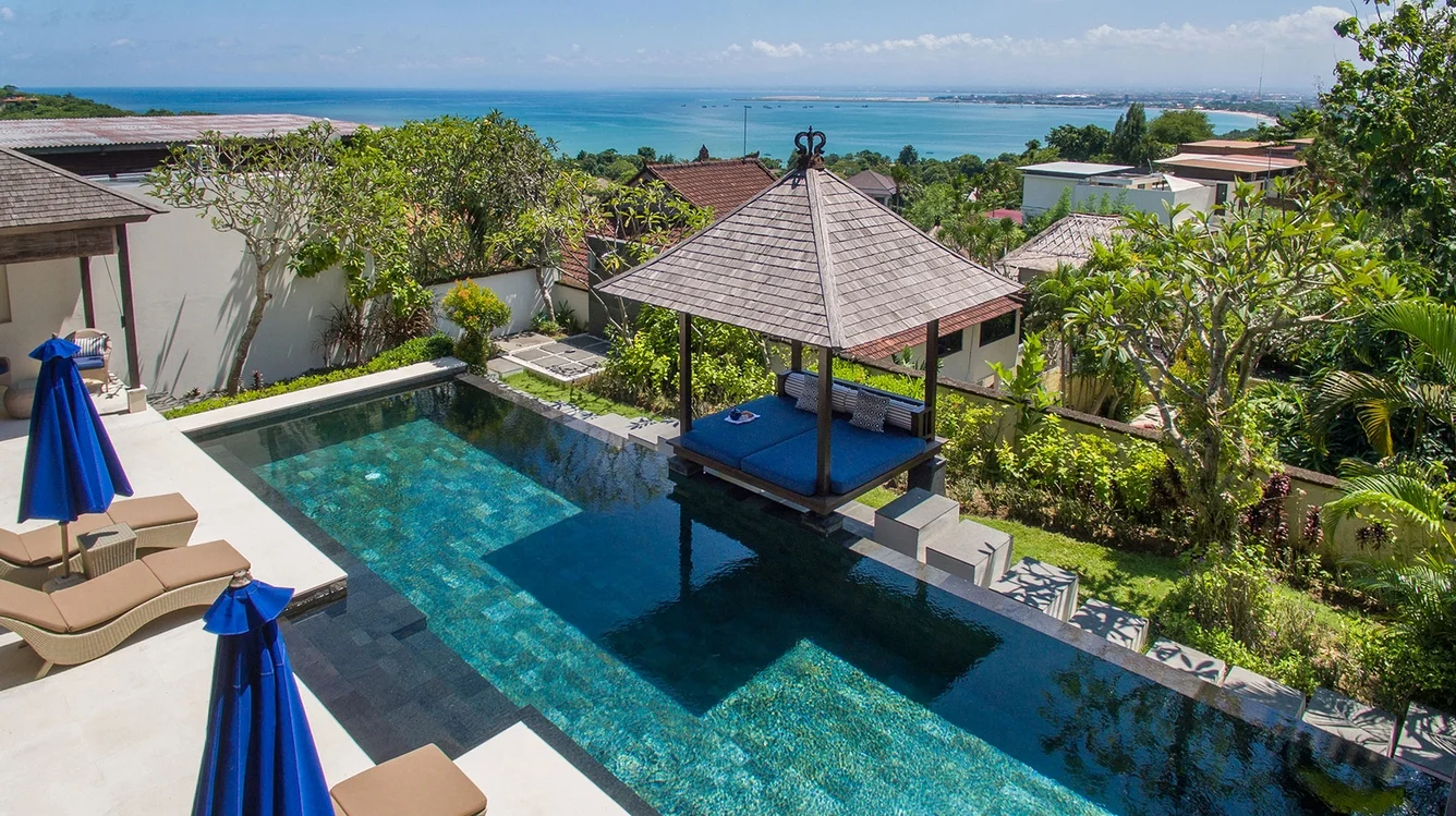 4-Bedroom Hillside Villa with Ocean Views & Games Room – Jimbaran Bay – BVI143 — image 5