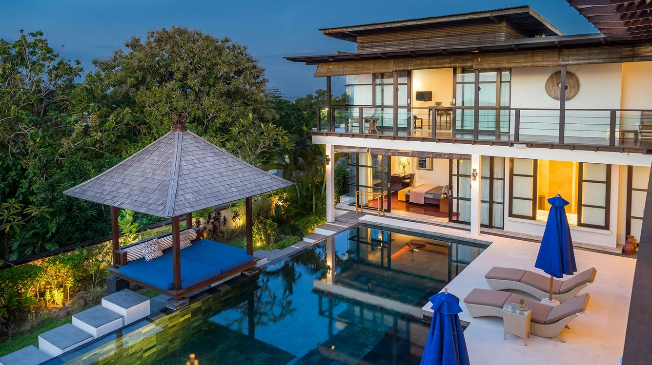 4-Bedroom Hillside Villa with Ocean Views & Games Room – Jimbaran Bay – BVI143 — image 7