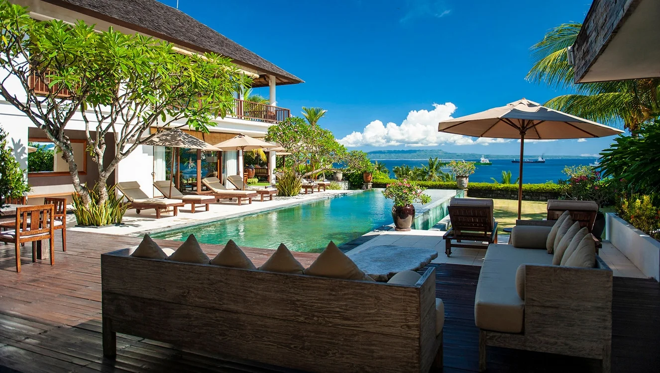 4-Bedroom Hillside Villa with Panoramic Sea Views & Wedding-Ready Lawns – Candidasa, East Bali – BVI419 — image 5