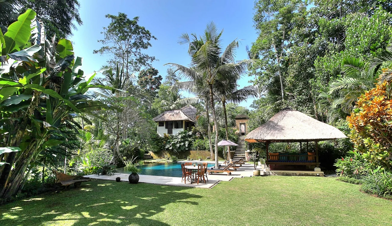 4-Bedroom Jungle-View Villa with Pool & Media Room – Ubud Riverside Escape – BVI188 — image 7
