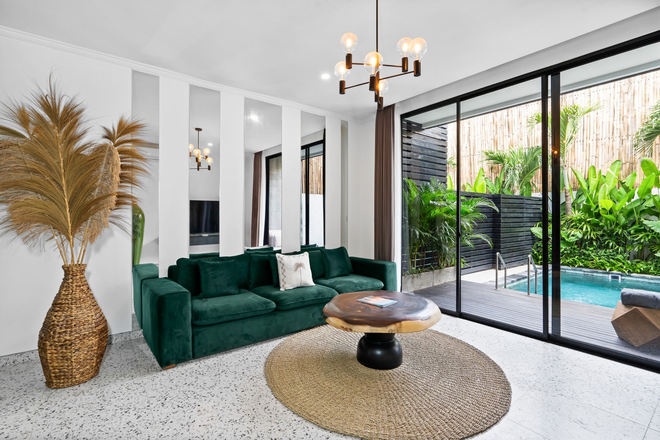 Canggu Sleek 2BR Villa | Pool, Near Nelayan Beach in Canggu, Bali — image 15