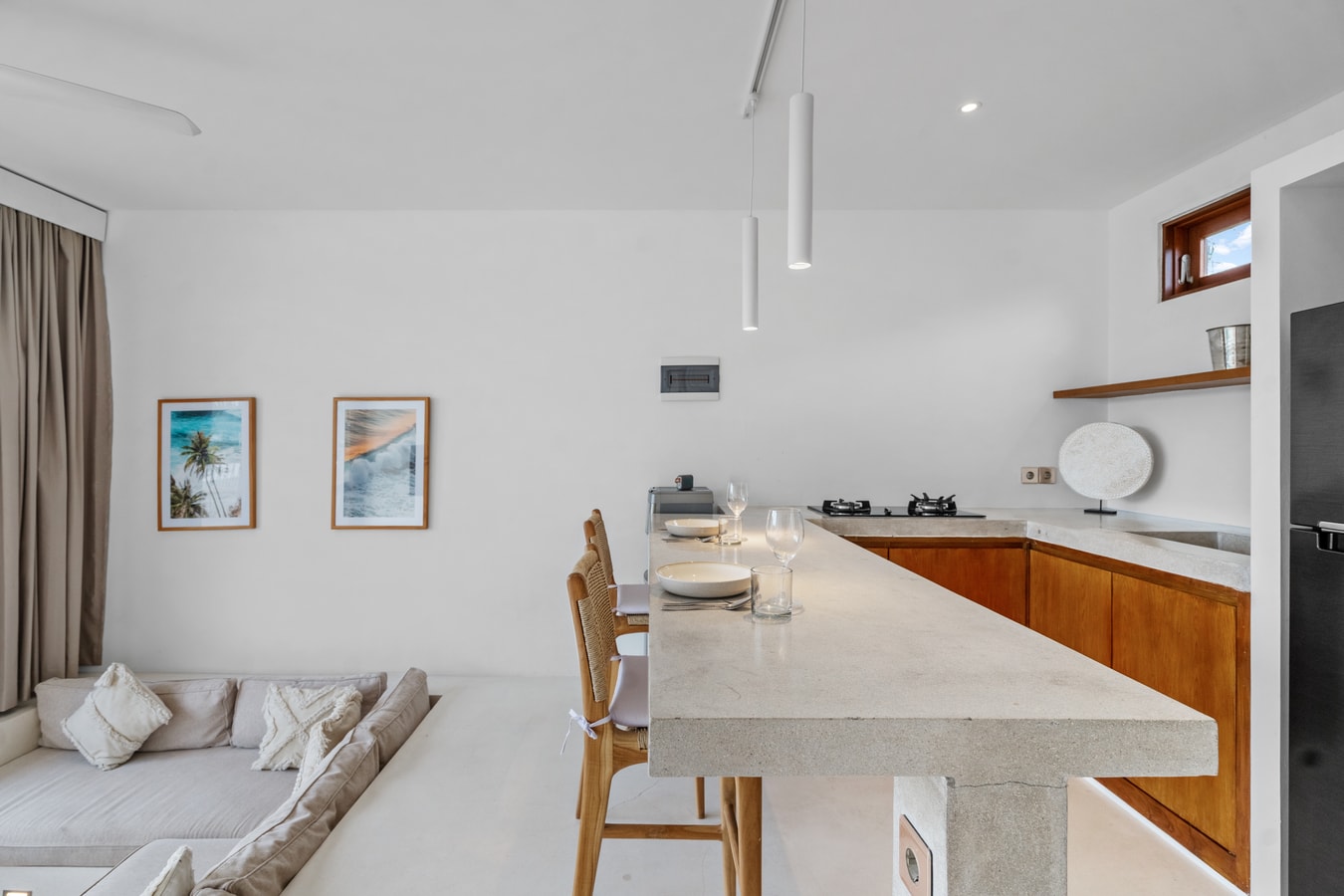 1BR Suite w/ Sunset Poolside Deck & Sunken Sofa in Canggu, Bali — image 5