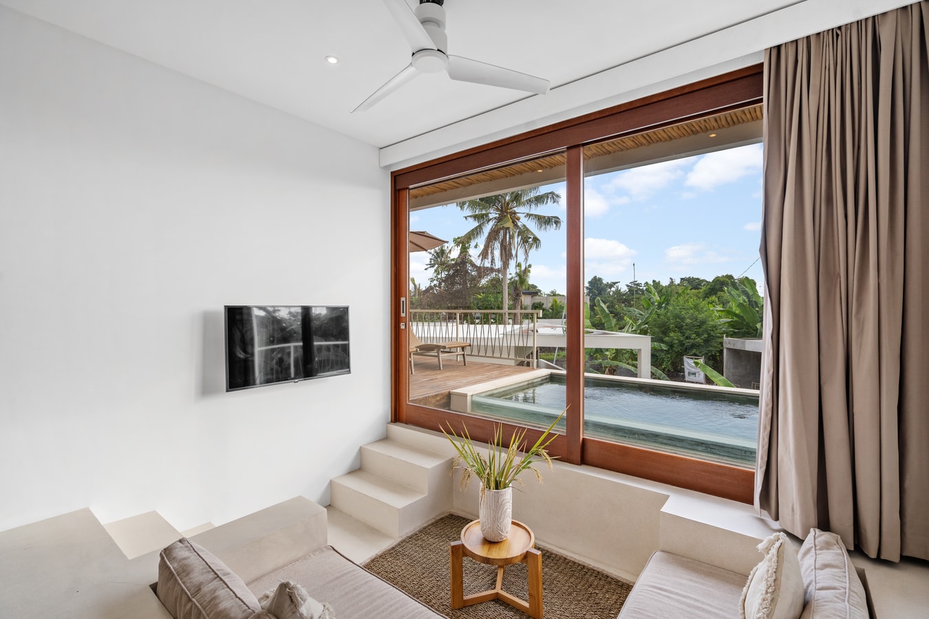 1BR Suite w/ Sunset Poolside Deck & Sunken Sofa in Canggu, Bali — image 7
