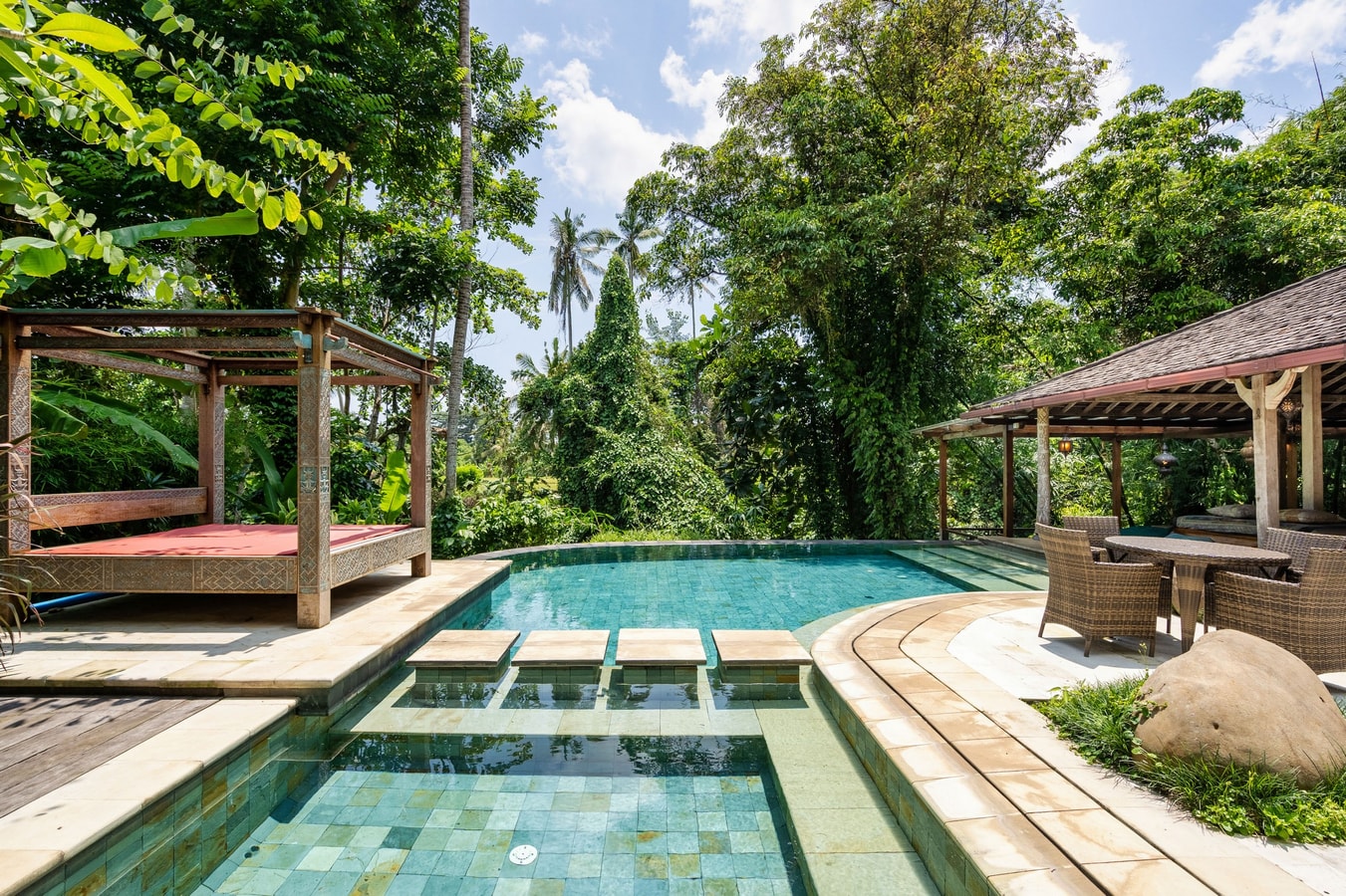 4BR Secluded Ubud | Infinity Pool & Teak Pavilions in Ubud, Bali — image 13