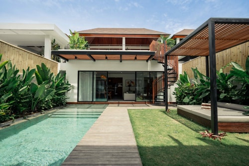 Canggu 4BR Modern Tropical VIlla w/ Pool & Rooftop in Canggu, Bali — image 14
