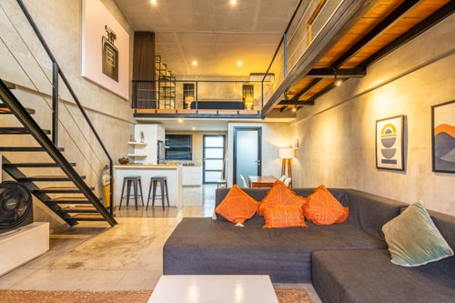 Berawa Loft 2 - 1 Bedroom Loft with Poolside BBQ in Canggu, Bali — image 2