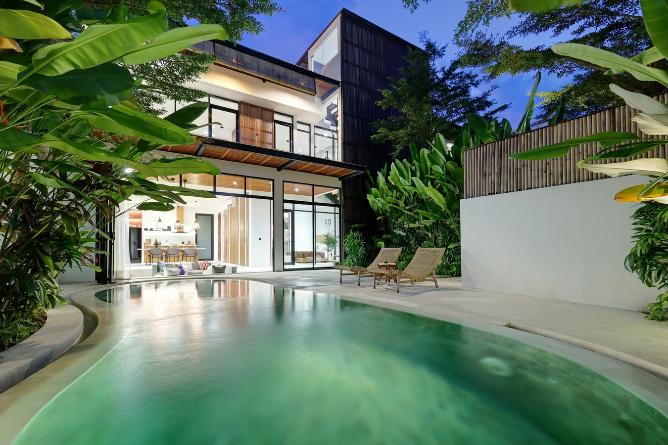 3BR Majestic Villa w/ Pool + Rooftop Plunge Pool in Canggu, Bali
