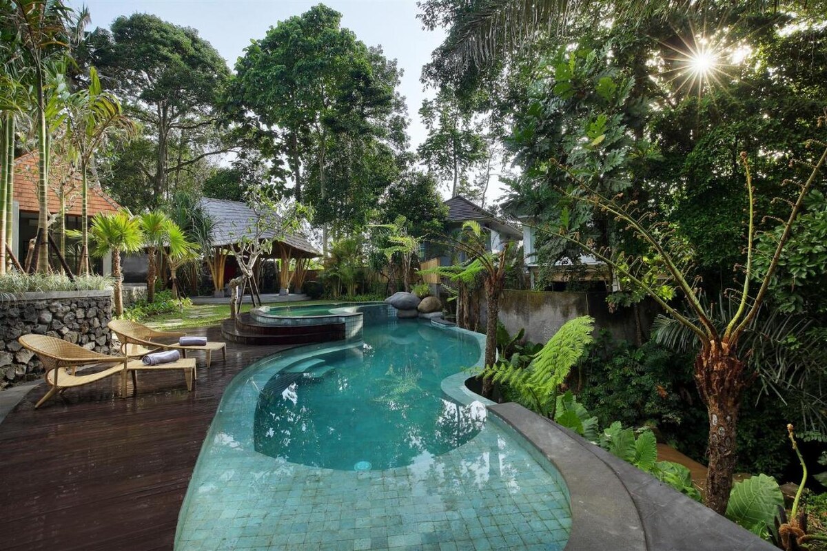 Jungle Nature Nook 1 Bedroom Cottage in Ubud — image 9