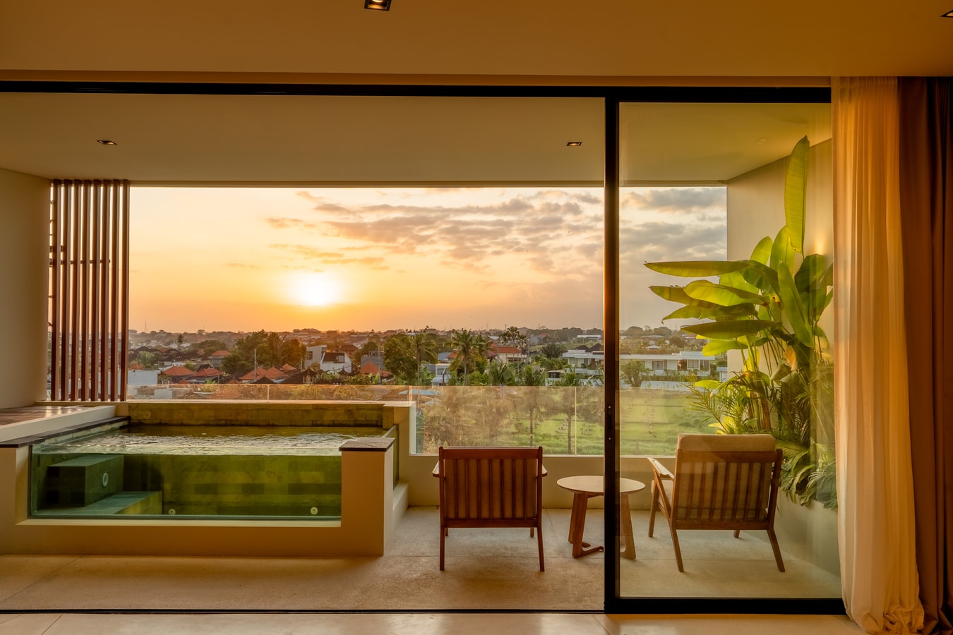 Designer 1BR Studio | Pool & Paddy Views Balcony in Canggu, Bali — image 7