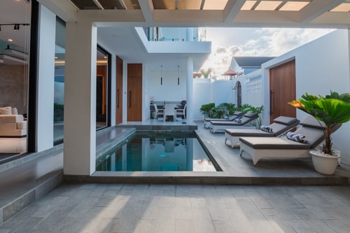 Sky Beach Villa - 2BR with BBQ and Pool, Seseh in Canggu, Bali — image 1