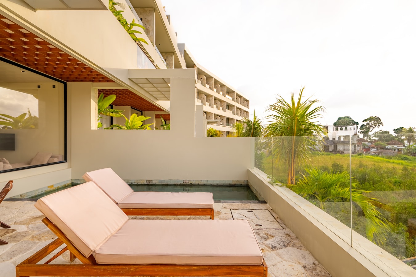 Elegant 1BR Canggu | Pool & Sunset Paddy Balcony in Canggu, Bali