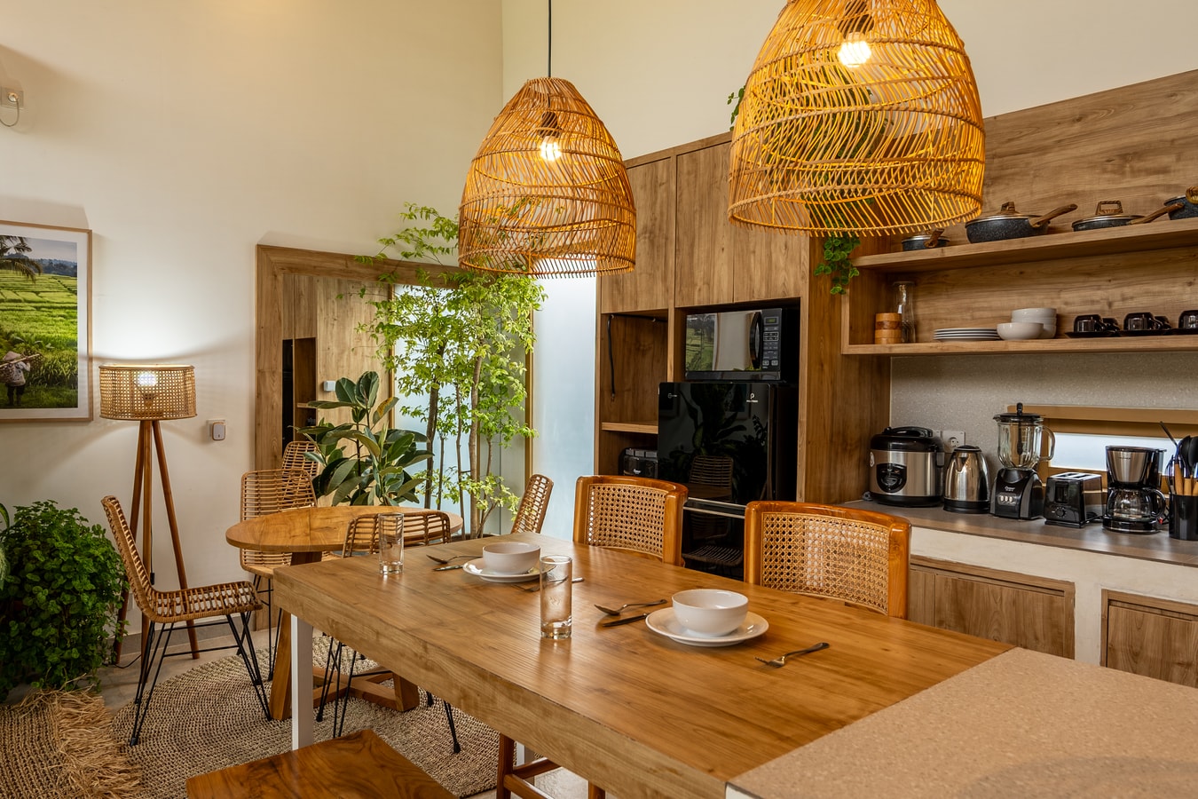 Central Canggu 2BR Tropical Bamboo Villa | Pool in Canggu, Bali — image 5