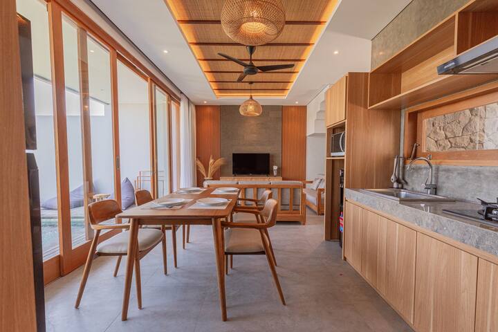 Rice Field Sanctuary 2 Bedroom Private Villa in Canggu