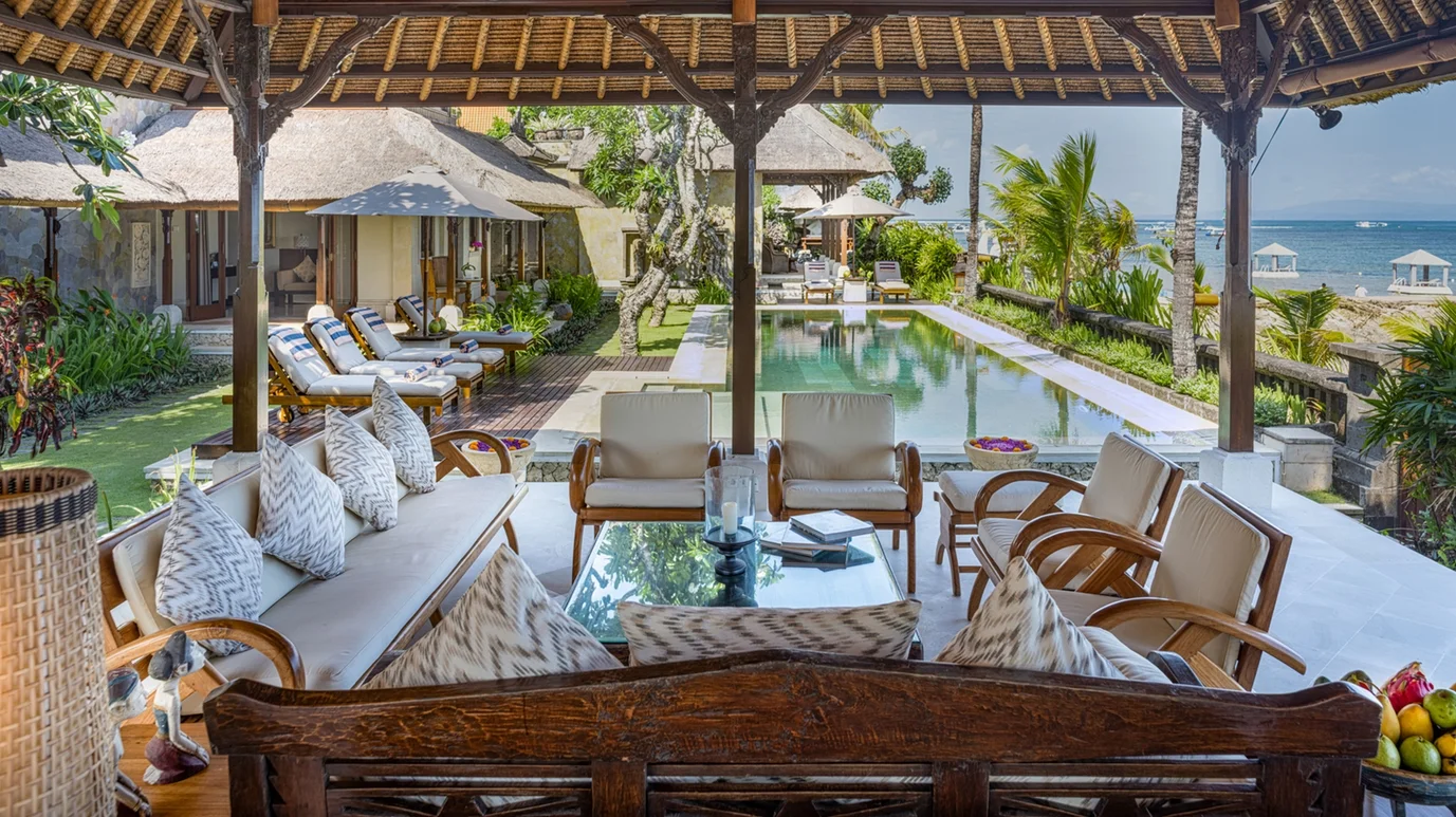 Beachfront 5 Bedroom Villa with Direct Ocean Access in Sanur – BVI1130 — image 3