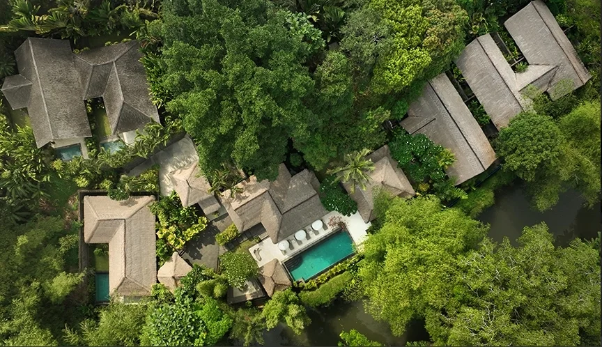 Riverside Jungle 1-Bedroom Villa in Tabanan – Private Natural Retreat