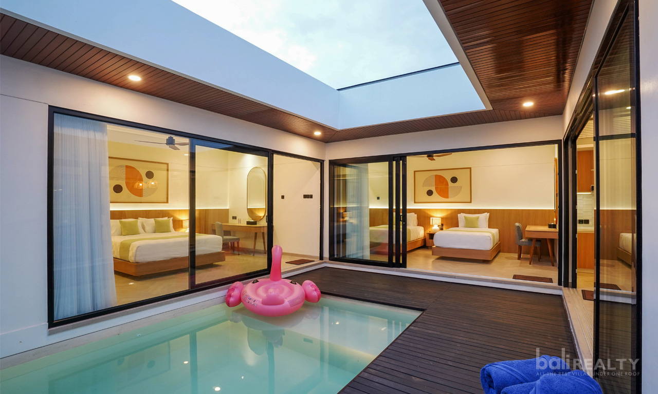 Minimalist Two-Bedroom Villa with 100 year Lease in Jimbaran – 2999