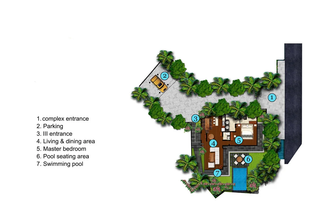 1-Bedroom Romantic Villa with Private Pool – Near Seminyak, Bali – BVI657 — image 4