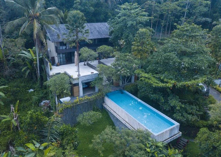 4-Bedroom Jungle-View Villa with Pool & Media Room – Ubud Riverside Escape – BVI188 — image 4