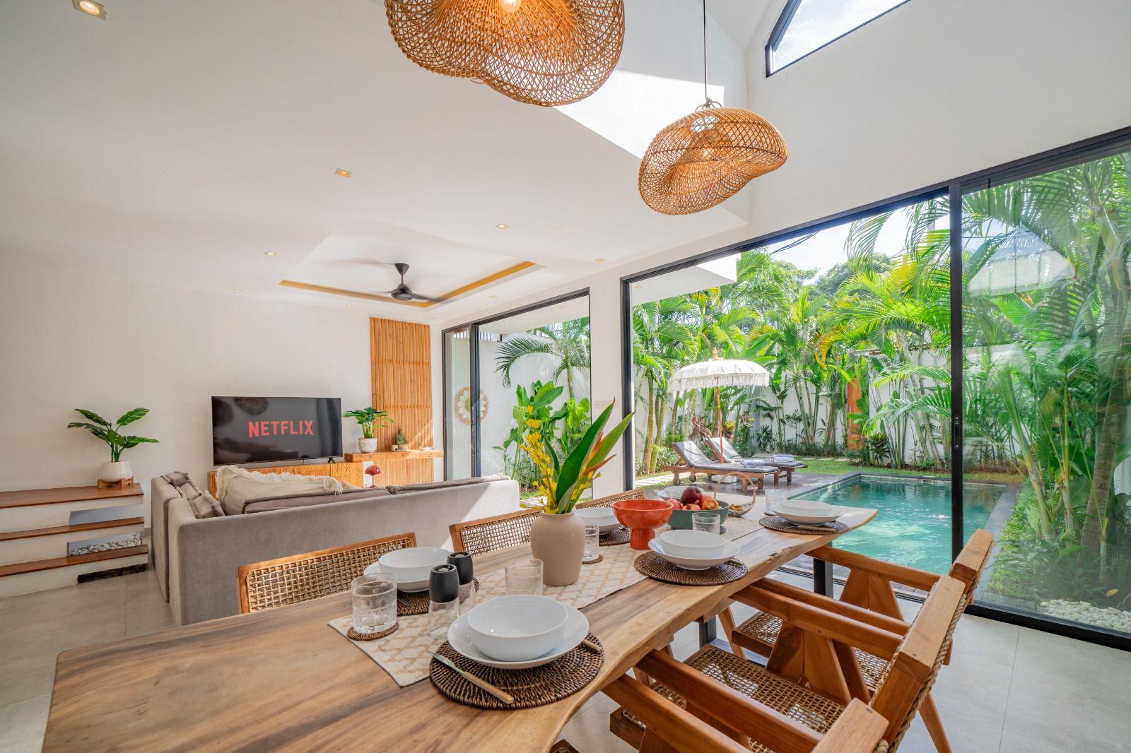 Modern 3 Bedroom Villa for Monthly & Yearly Rent in Berawa, Canggu — image 4