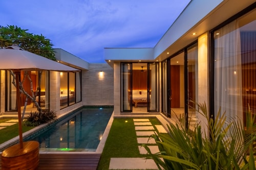 Solencia - 3BR Designer Villa with Pool & Bathtub in Jimbaran, Bali — image 1
