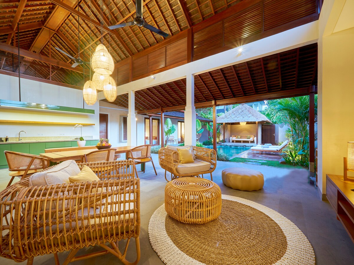 Warm Family Haven 3 Bedroom Private Villa in Canggu — image 6
