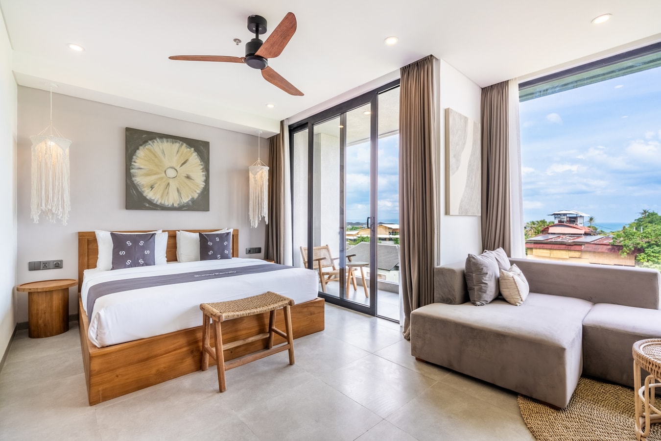 SM 406 - Studio with Ocean-View Balcony, Canggu in Canggu, Bali