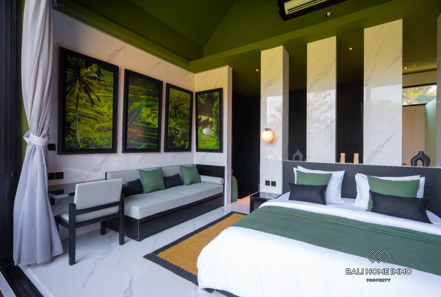 Brand New 1 Bedroom Villa with Ricefield view For Rent in Ubud — image 10