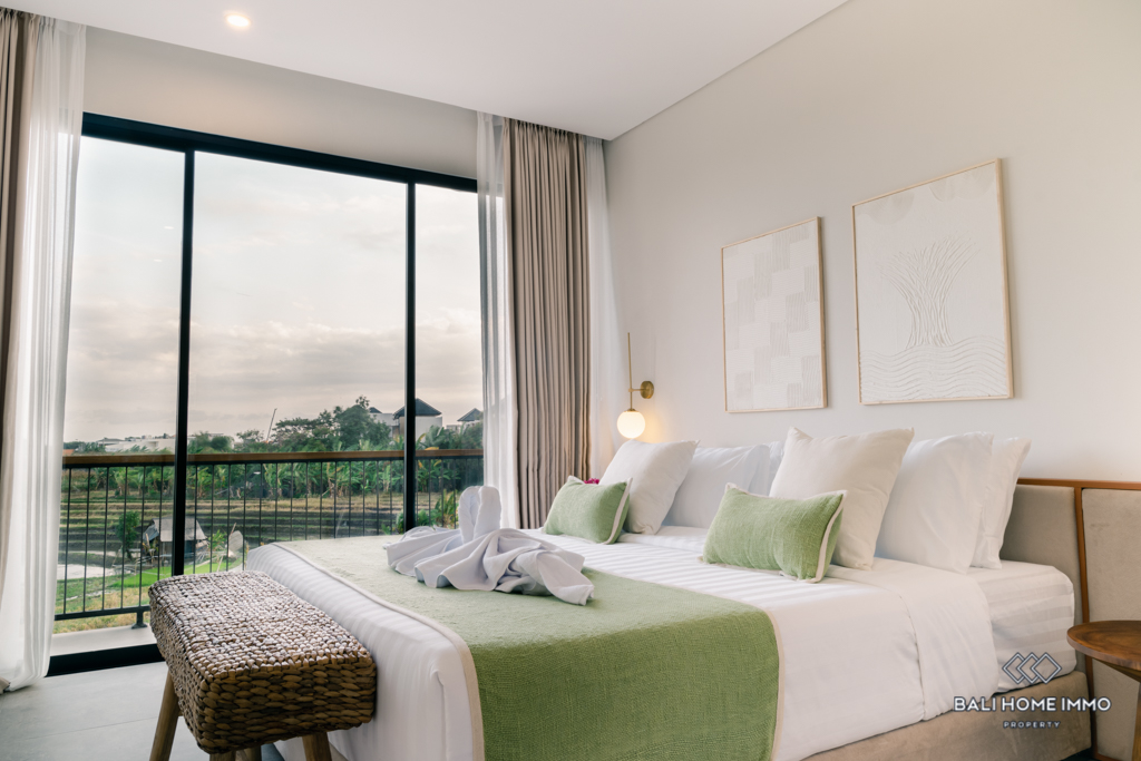 Brand new 2 Bedroom Villa with rice field view For Rental in Batu Bolong Canggu — image 12