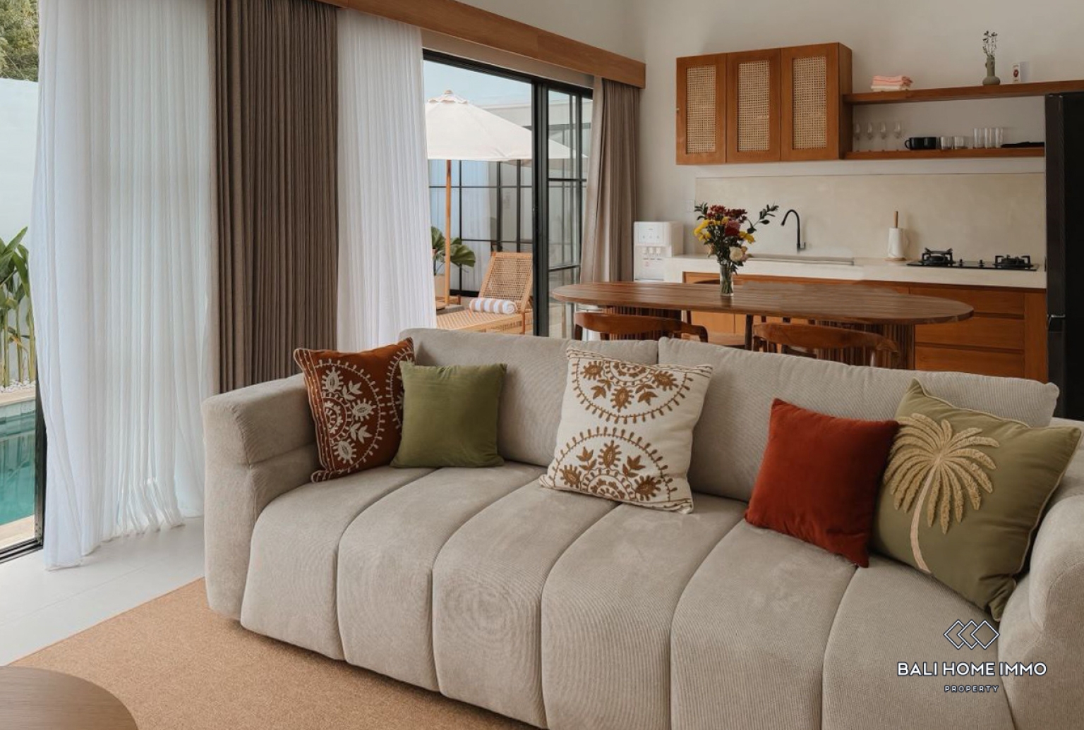 BRAND NEW 2 BEDROOMS VILLA FOR YEARLY RENTAL IN PANDAWA — image 2