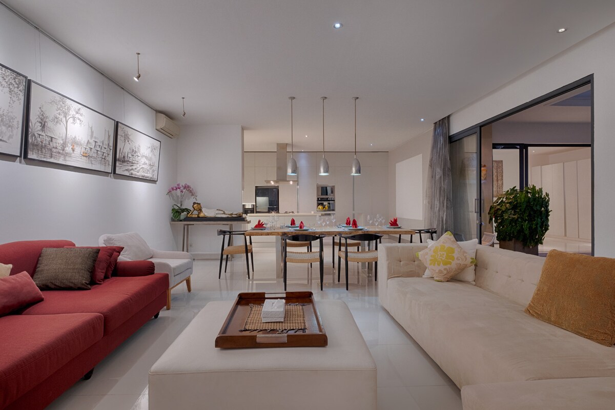 Elegant Whitewashed Haven 3 Bedroom Private Villa in Canggu — image 11