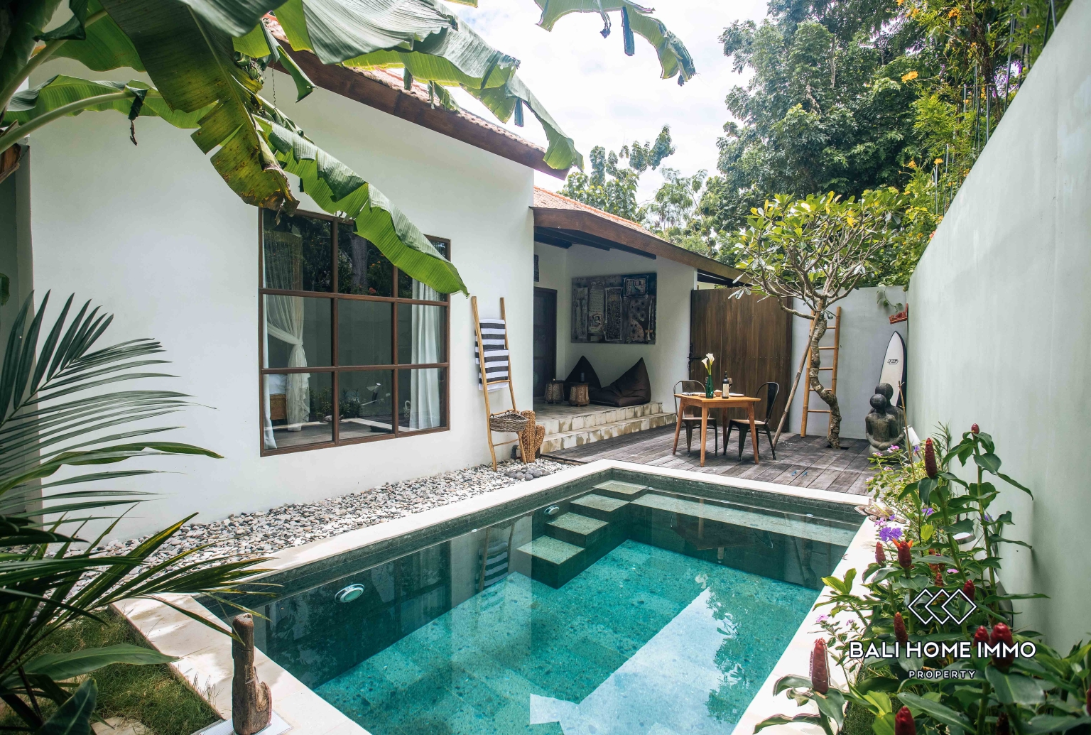 Charming Traditional 2 Bedroom Villa for Rent Near Bingin Beach