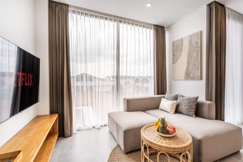 Canggu 1BR Beachside | Pool, Sauna & Rooftop Gym in Canggu, Bali — image 2