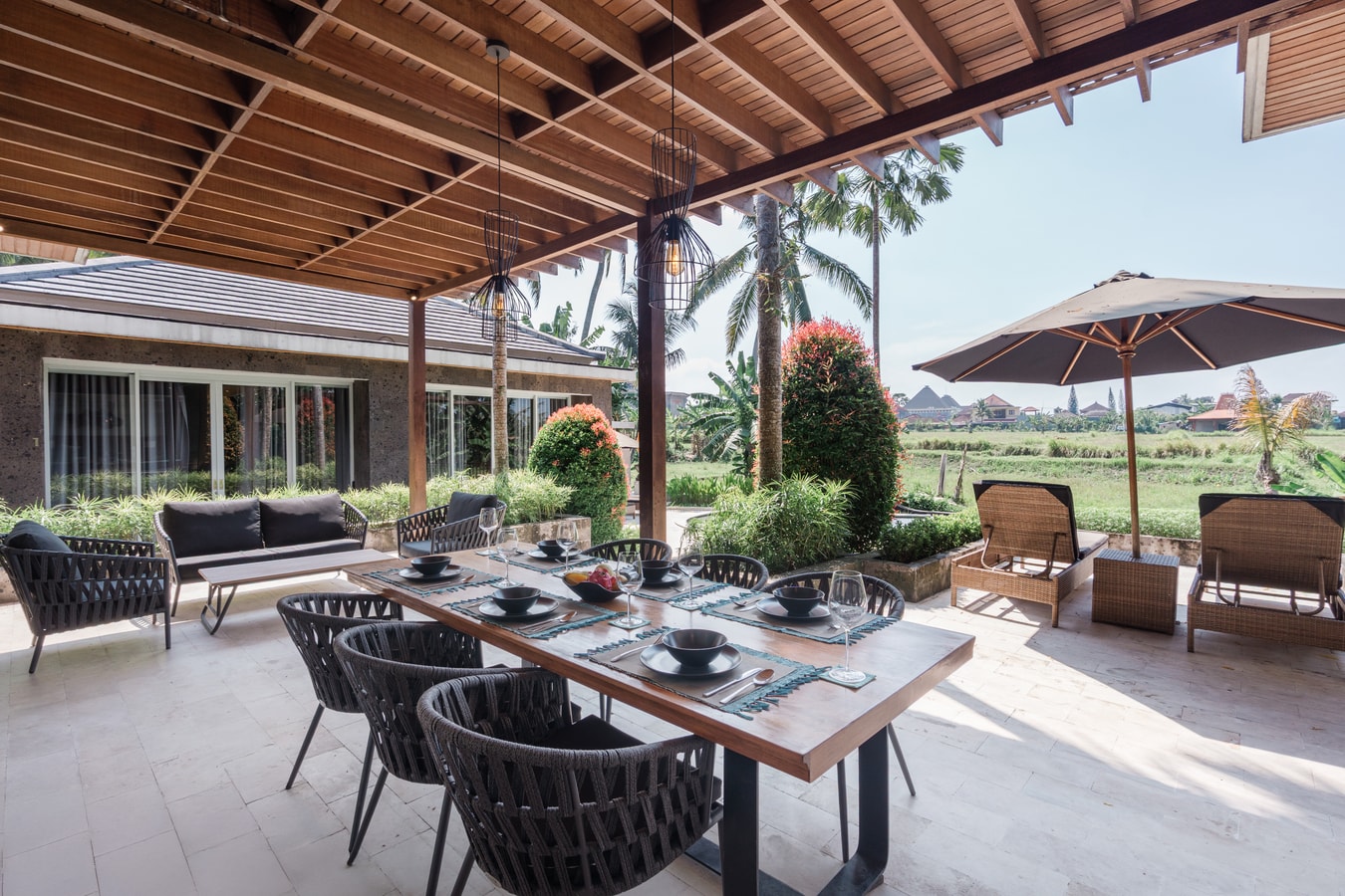 3BR Hidden Gem in Central Ubud, Serene Paddy view in Ubud, Bali — image 5