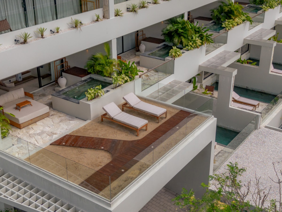 Luxe 1BR Canggu Studio | Rice Fields Pool Balcony in Canggu, Bali — image 9