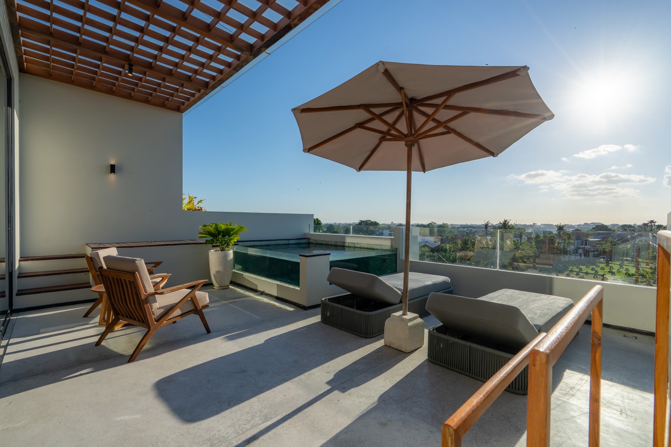 Canggu Refined 3BR Penthouse | Pool & Paddy Views in Canggu, Bali — image 11