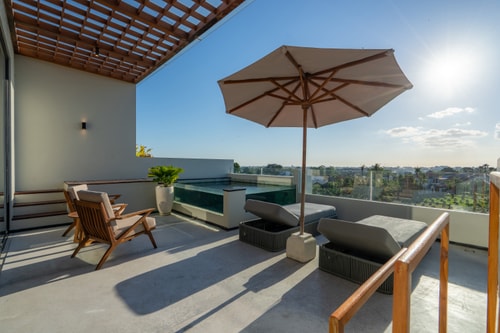 Canggu Refined 3BR Penthouse | Pool & Paddy Views in Canggu, Bali — image 10