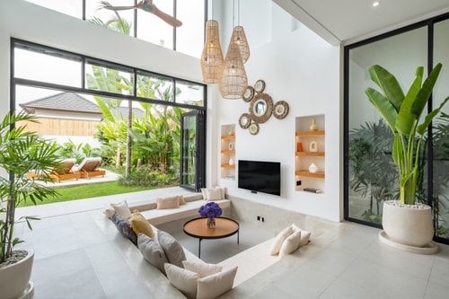 Canggu 3BR Designer Villa w Rooftop Lounge & Pool in Canggu, Bali — image 4