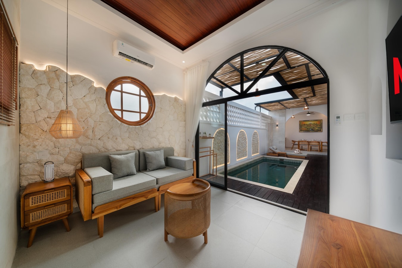 Kanoto - Arched 2BR Villa with Pool, Jimbaran in Jimbaran, Bali — image 3