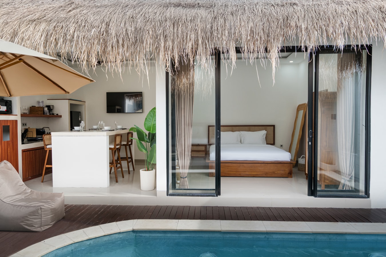 Queen D1 - 2BR Villa with Pool, Seminyak in Seminyak, Bali