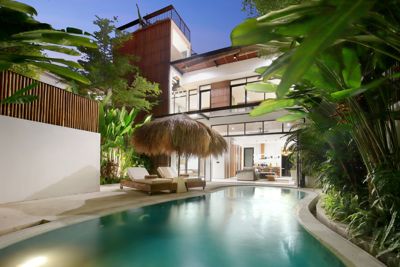 Stylish 3BR Villa Canggu | Rooftop and Plunge Pool in Canggu, Bali — image 13