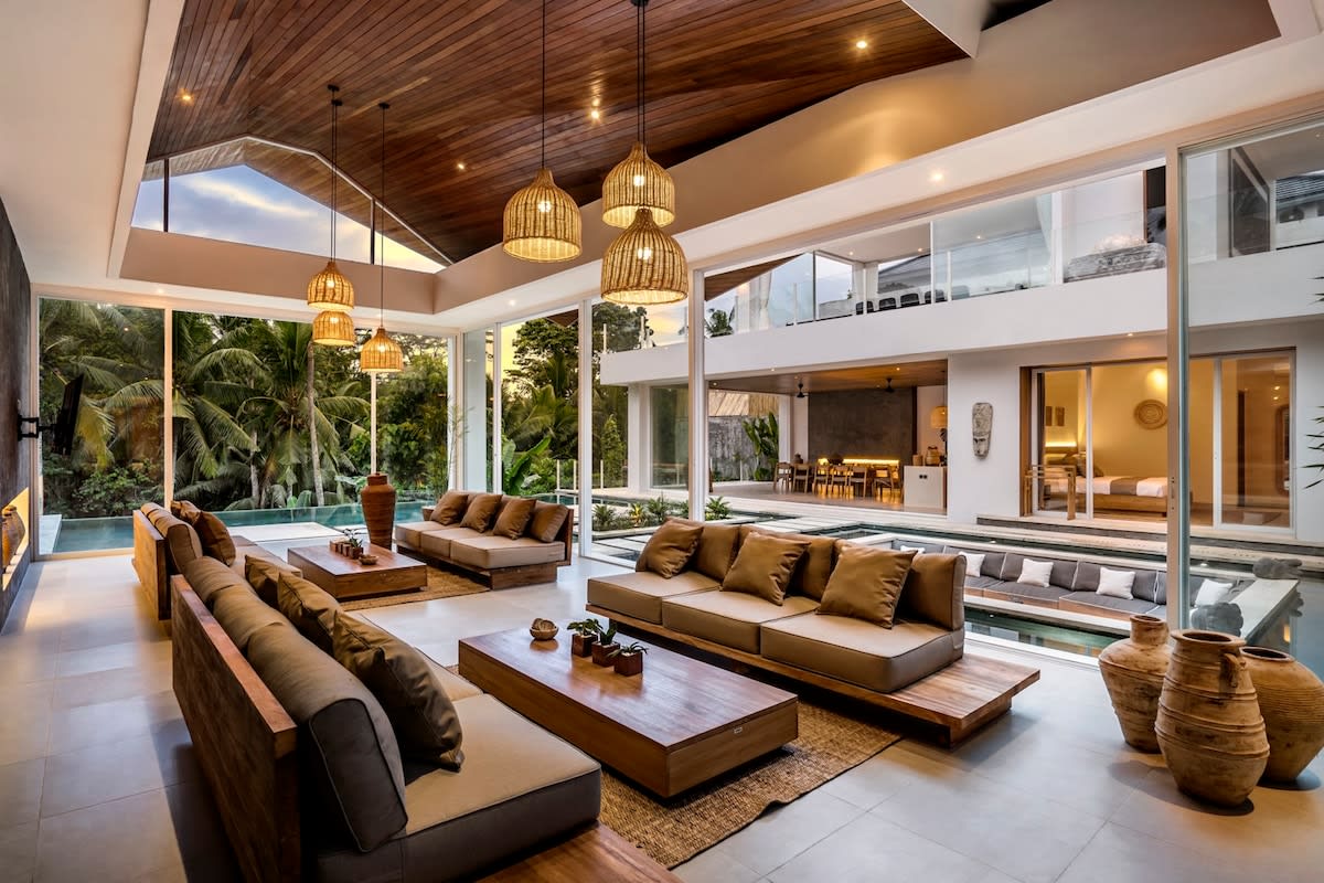 Minimalist Villa Cendau · 6BR · Ubud — 6BR Villa Rental in Ubud — image 1