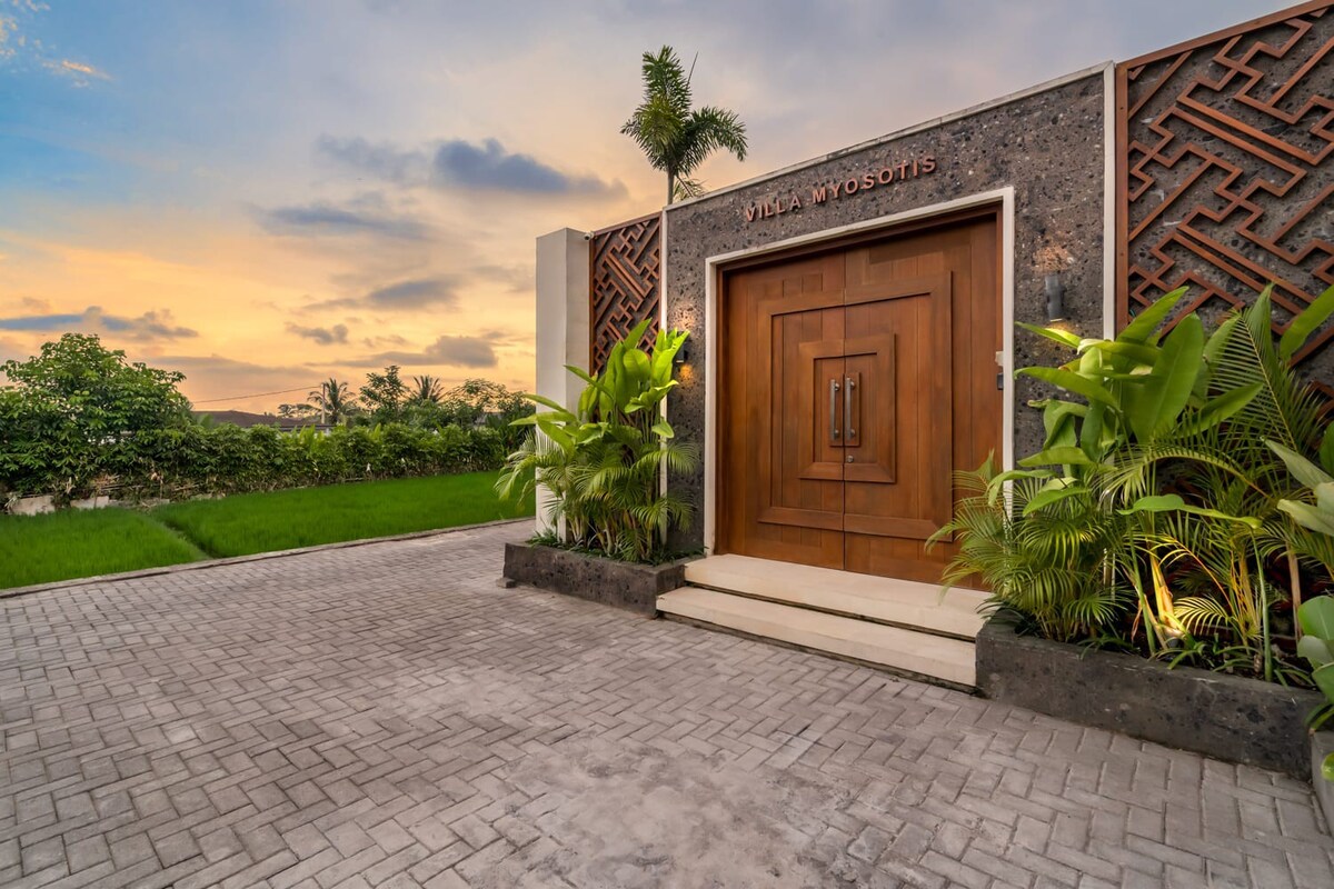 Rice-Field Villa Chant · 6BR · Ubud — 6BR Villa Rental in Ubud
