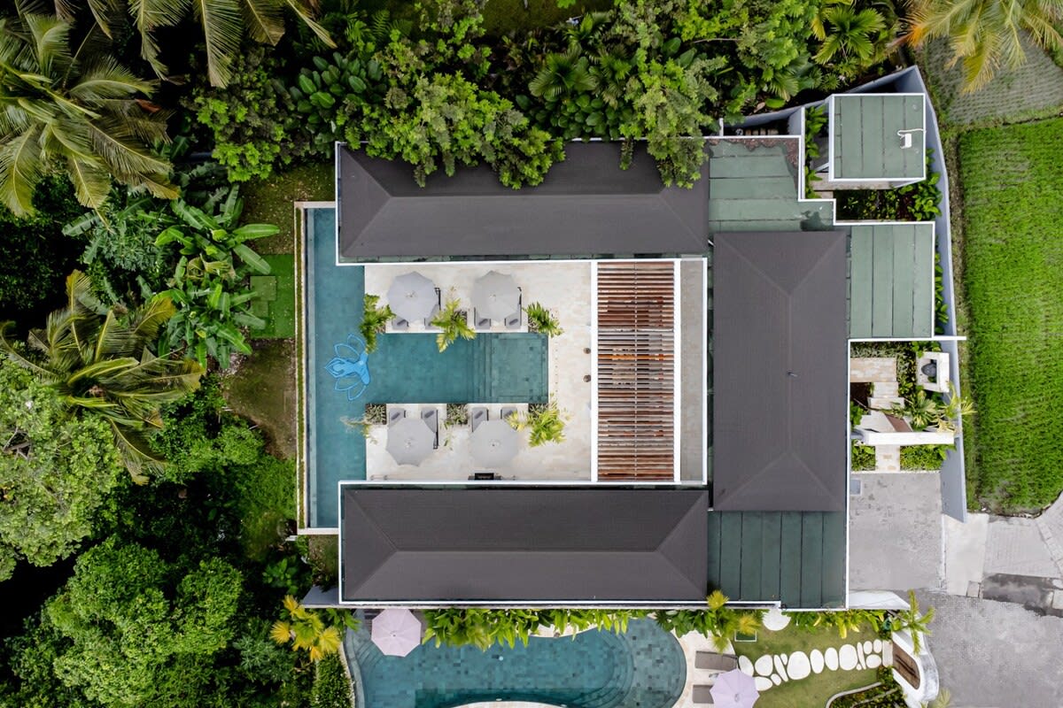 Courtyard Villa Kastan · 6BR · Ubud — 6BR Villa Rental in Ubud — image 2